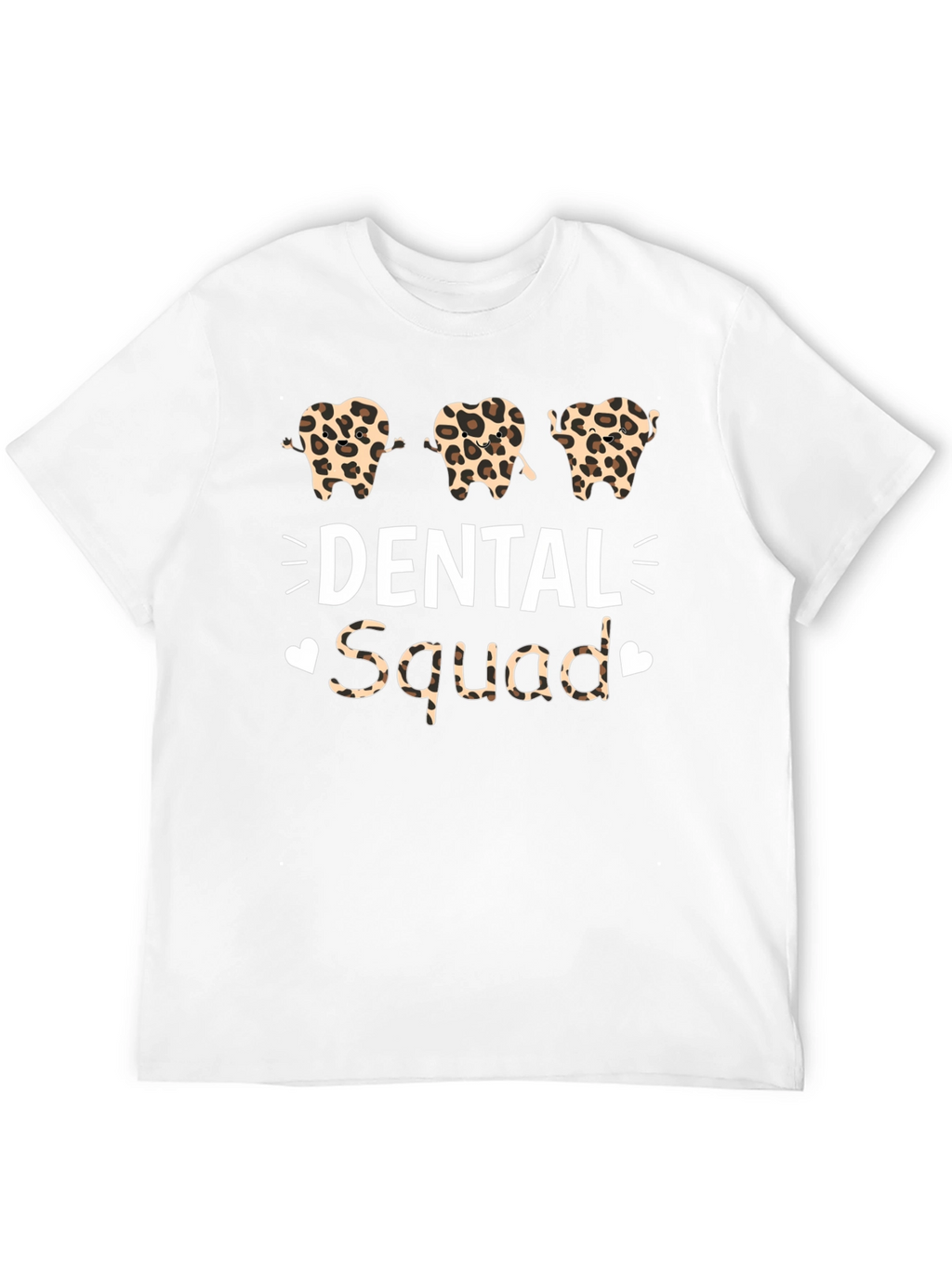Dental Squad Leopard Print T-Shirt