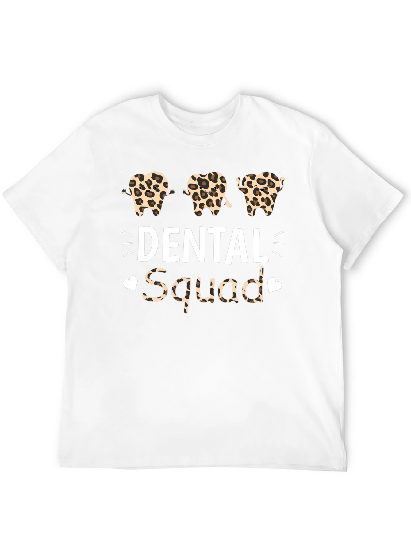 Dental Squad Leopard Print T-Shirt