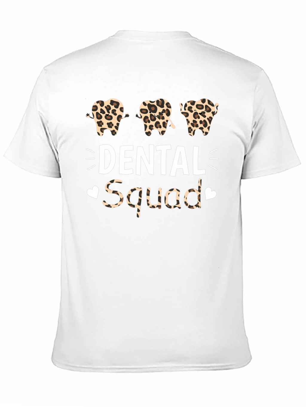 Dental Squad Leopard Print T-Shirt
