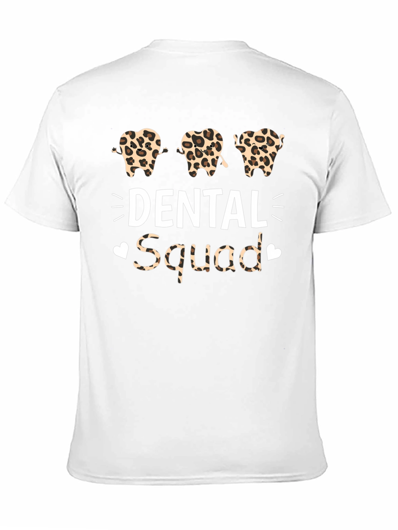 Dental Squad Leopard Print T-Shirt