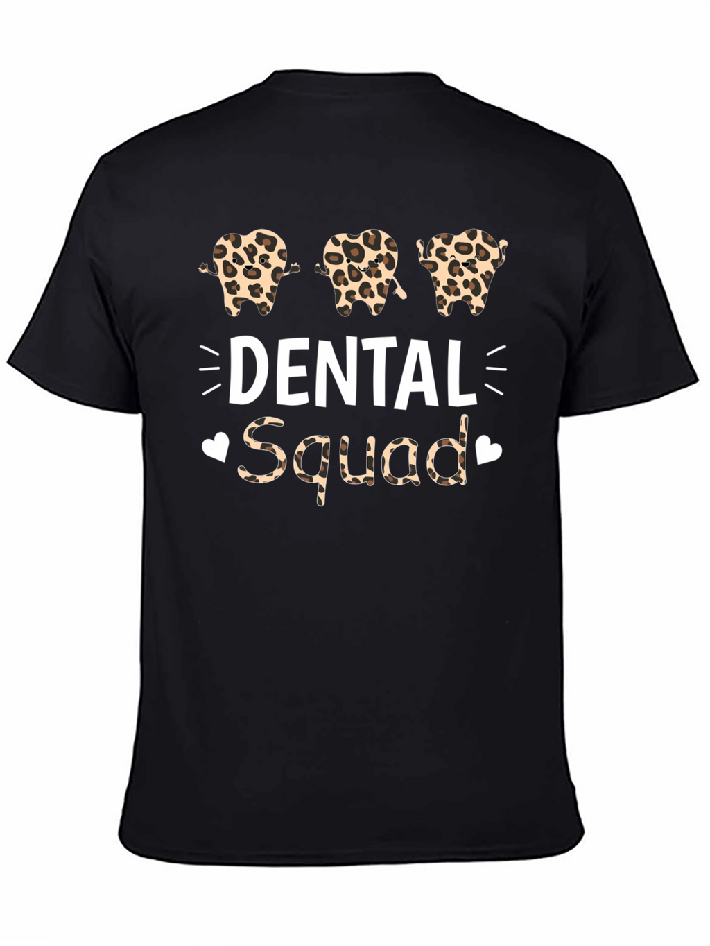 Dental Squad Leopard Print T-Shirt