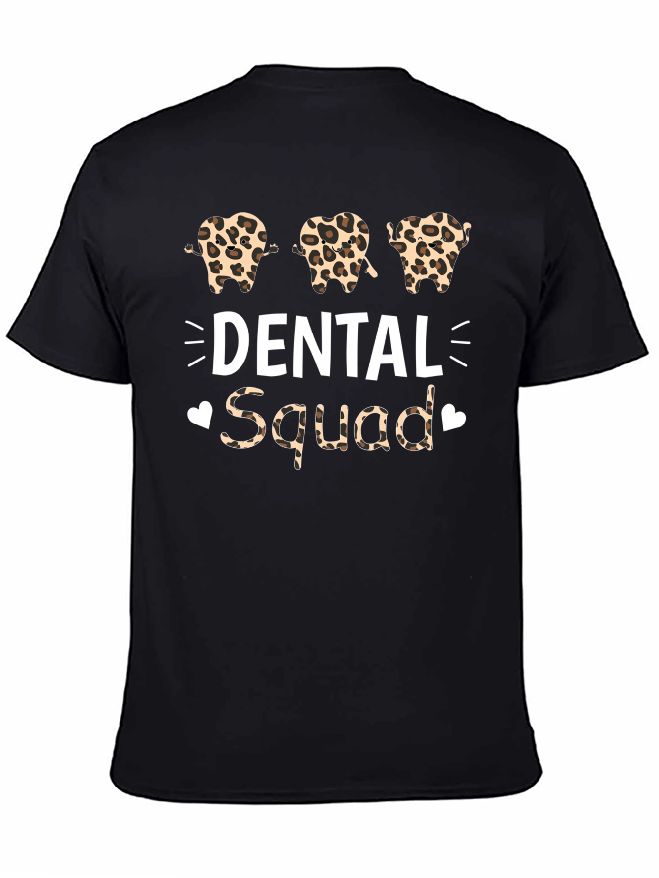 Dental Squad Leopard Print T-Shirt