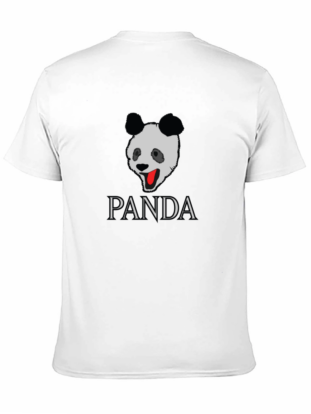 PANDA Graphic Tee - Stylish Black T-Shirt