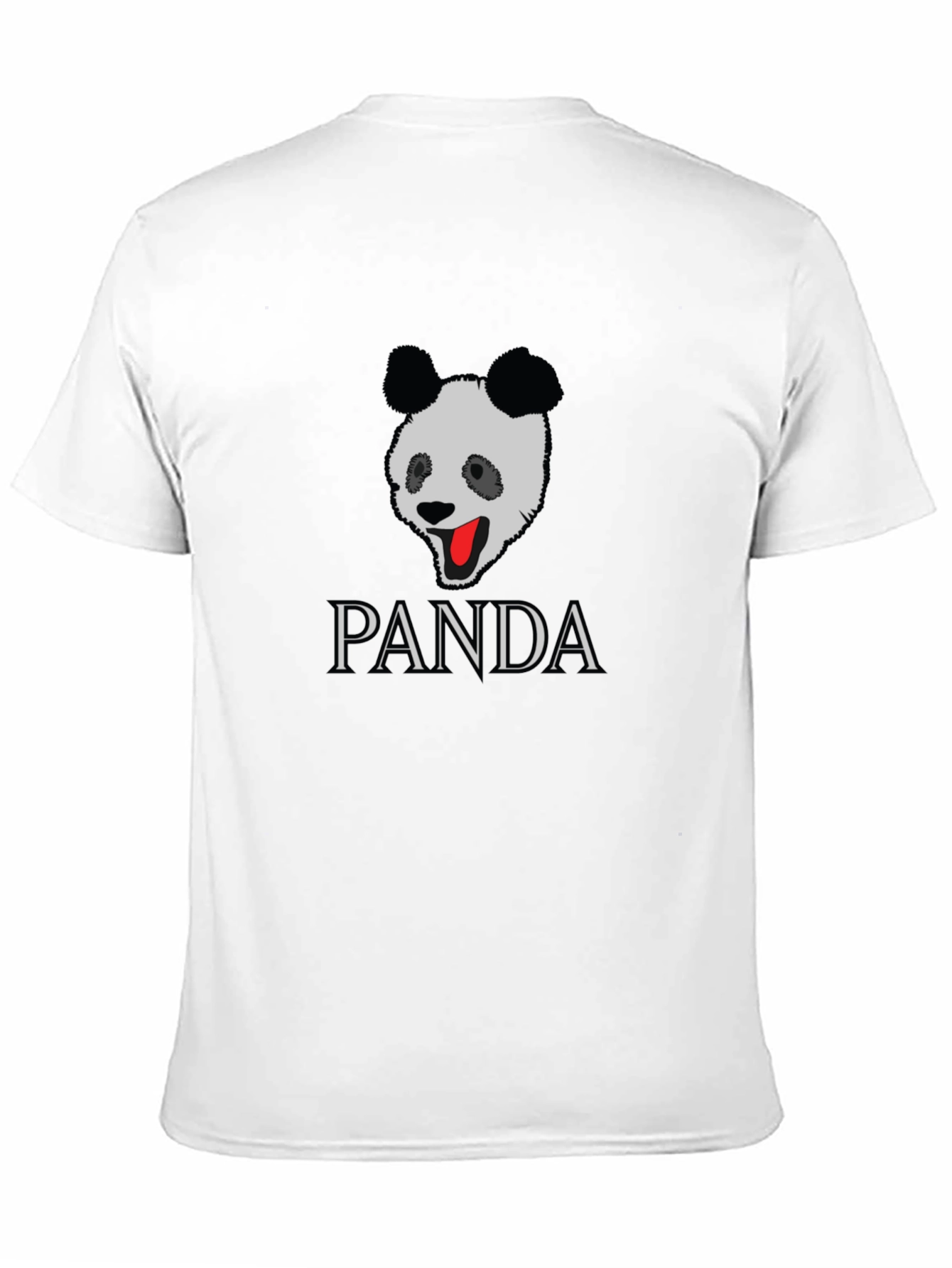 PANDA Graphic Tee - Stylish Black T-Shirt