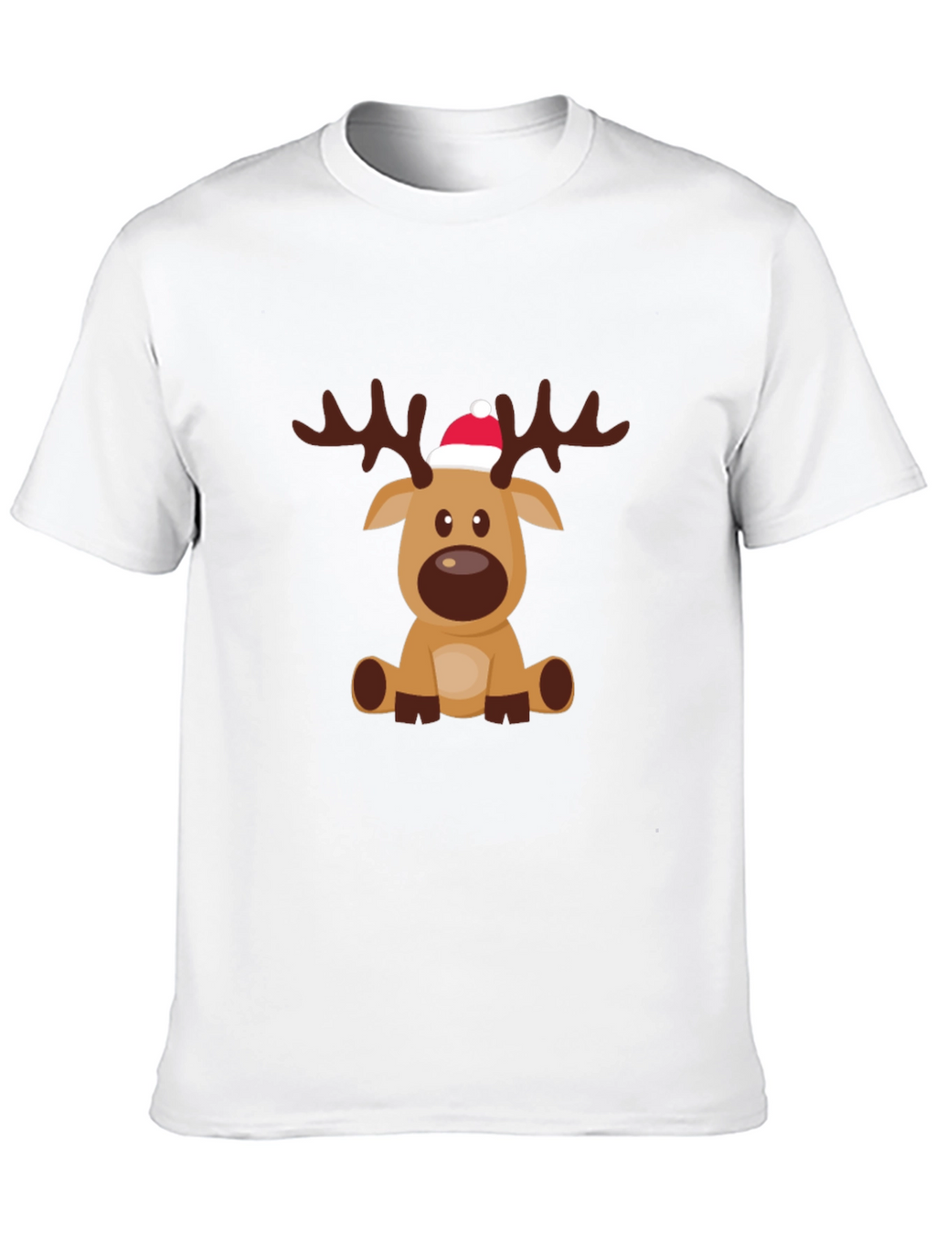 Reindeer Graphic Tee - Holiday Cheer