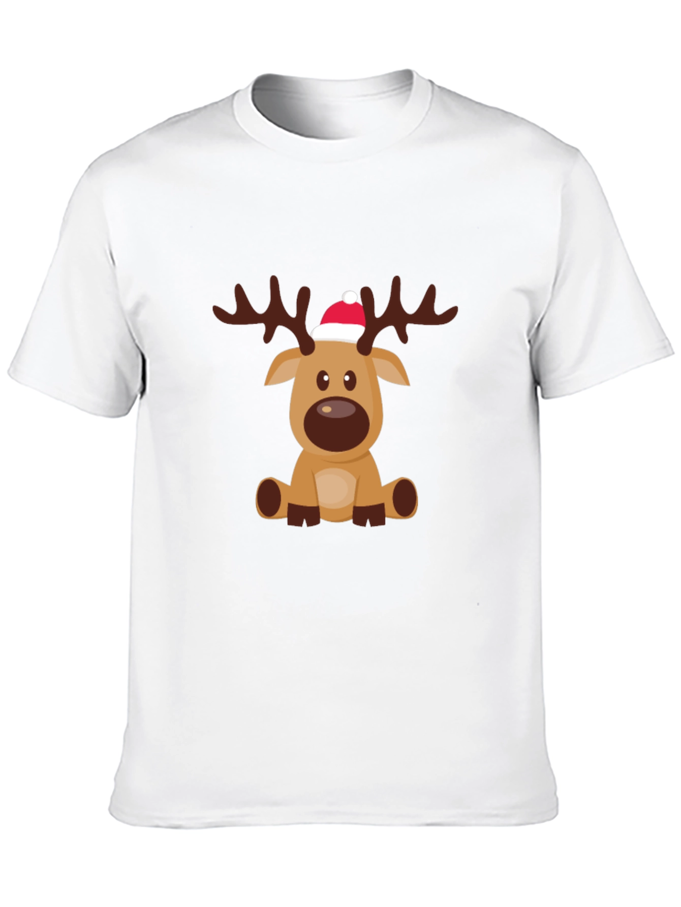 Reindeer Graphic Tee - Holiday Cheer