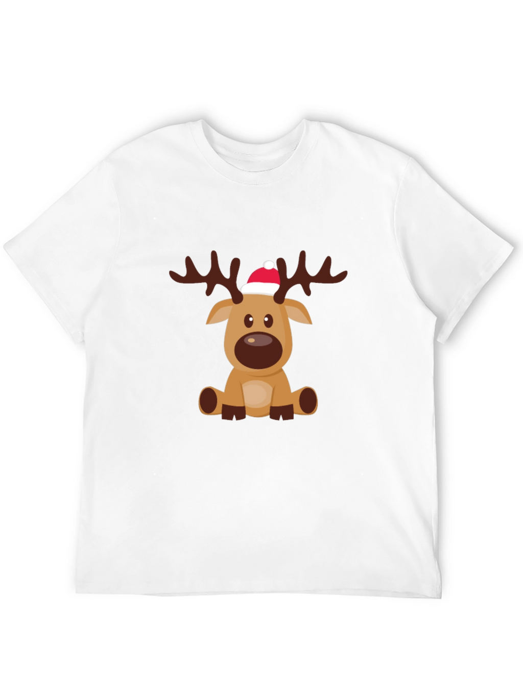Reindeer Graphic Tee - Holiday Cheer