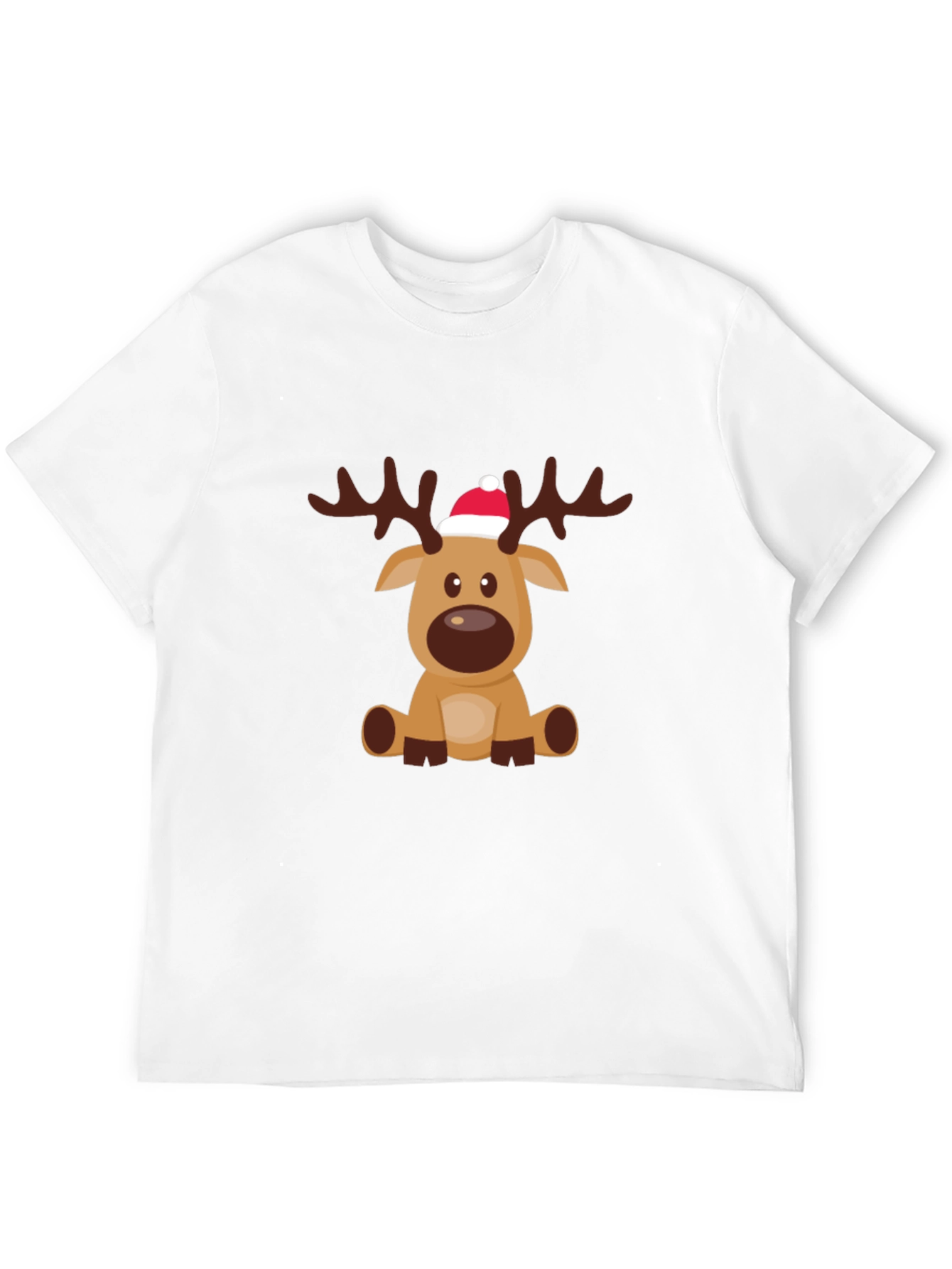 Reindeer Graphic Tee - Holiday Cheer