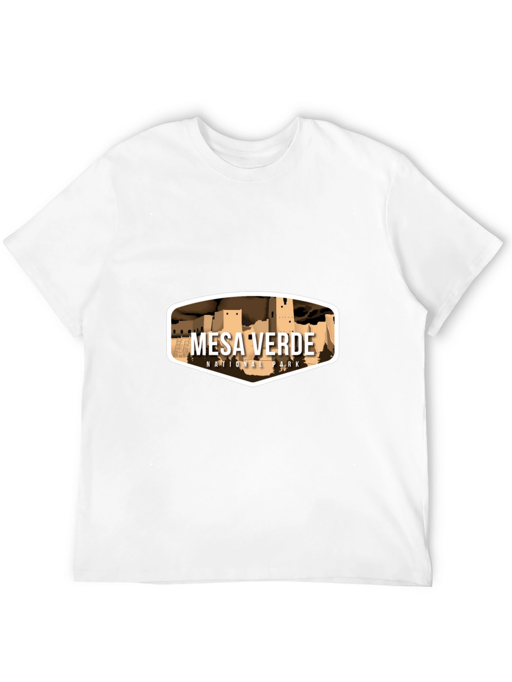 Mesa Verde National Park Black T-Shirt