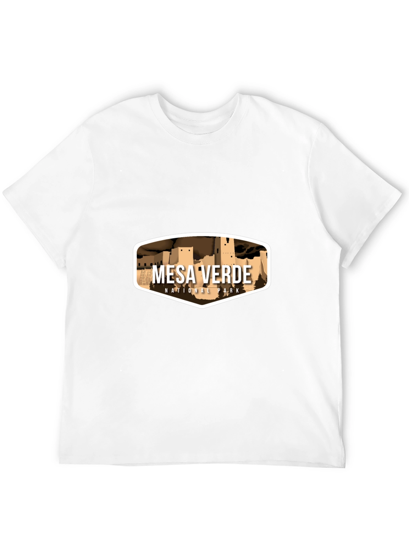 Mesa Verde National Park Black T-Shirt