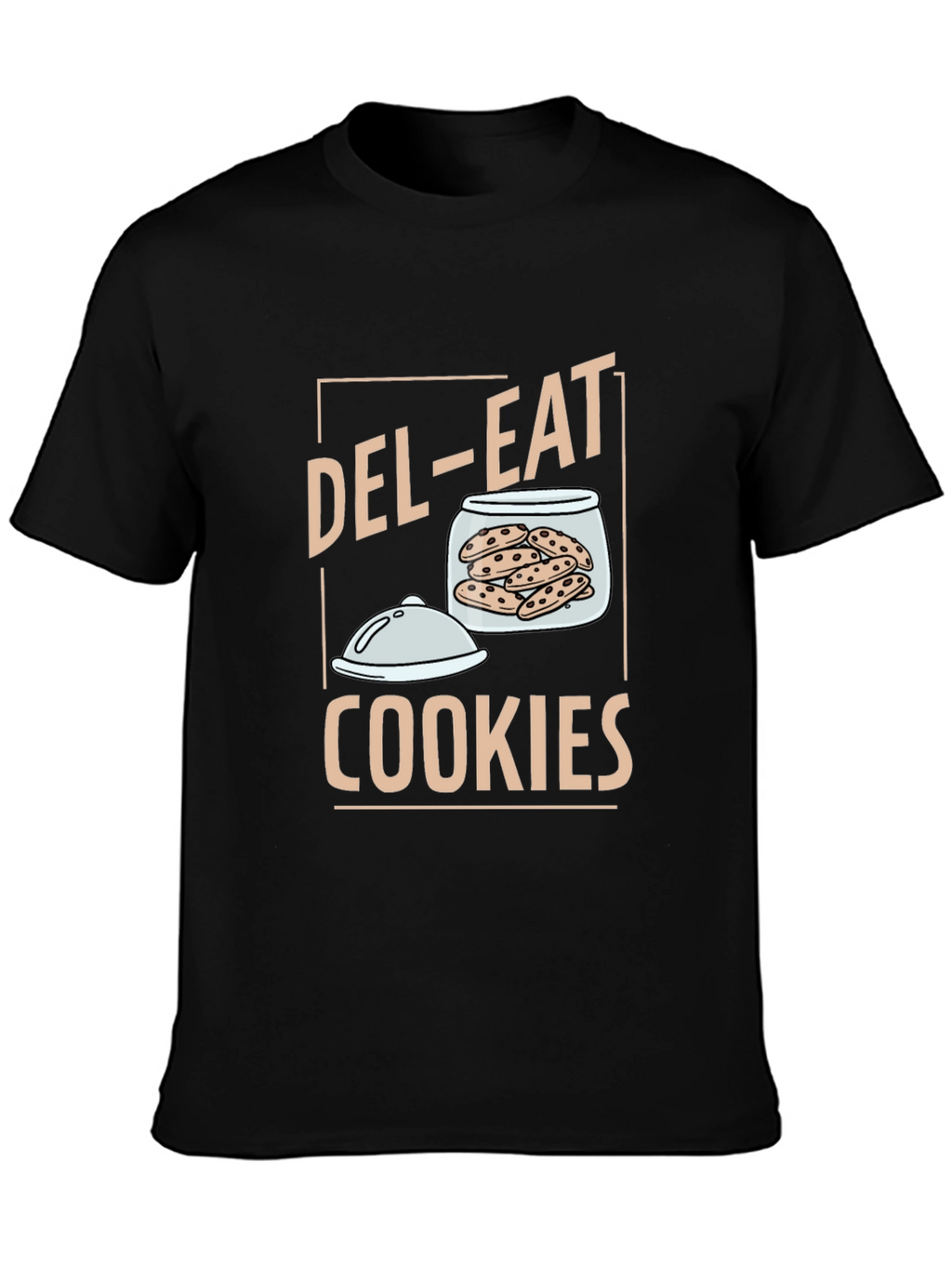 Del-eat Cookies Black T-Shirt