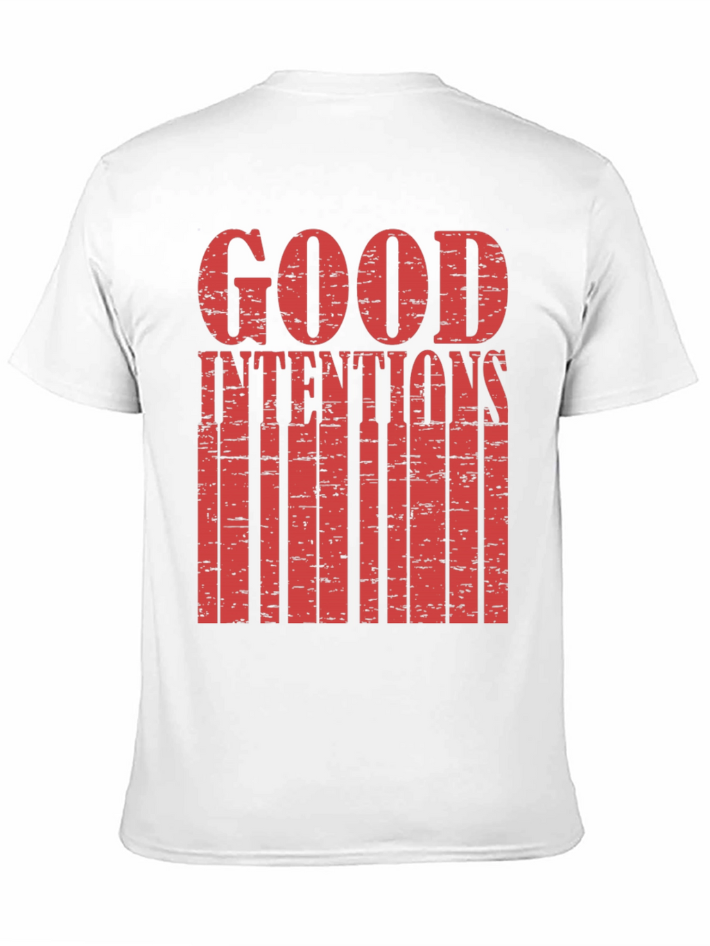 Good Intentions Graphic Print Black T-Shirt