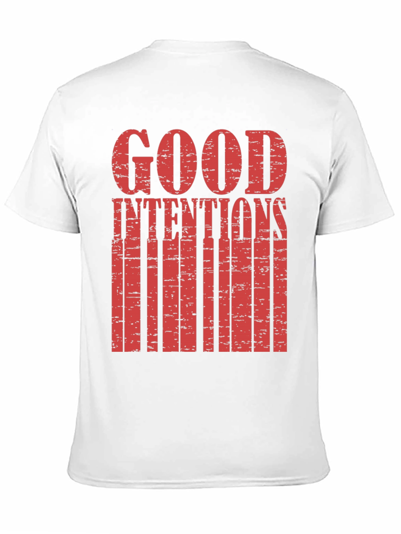 Good Intentions Graphic Print Black T-Shirt