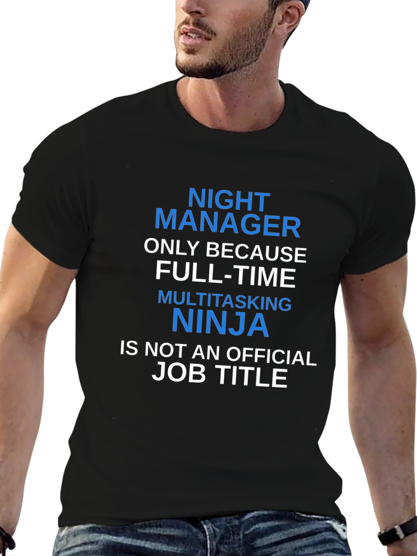 Night Manager Multitasking Ninja T-Shirt