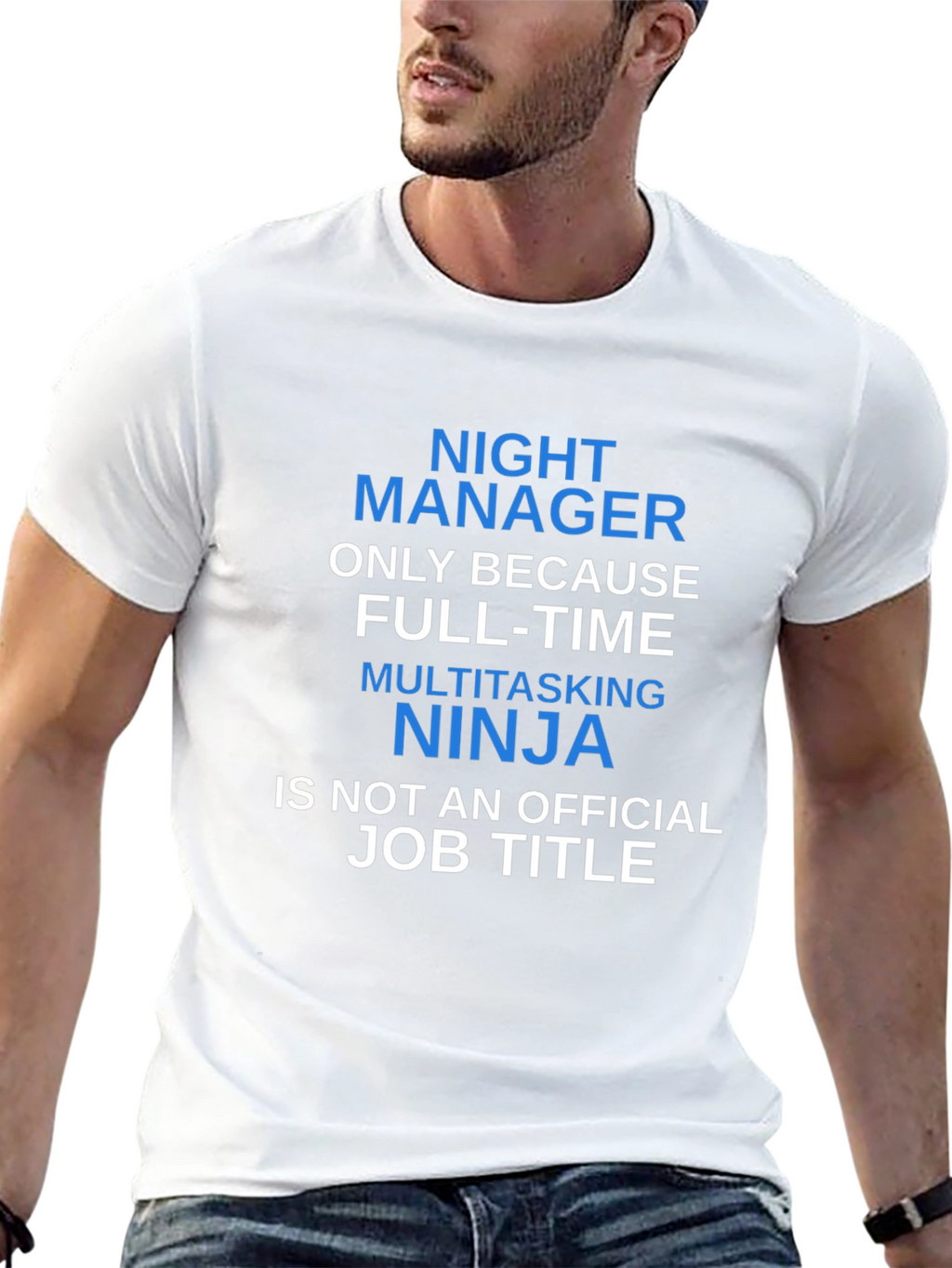 Night Manager Multitasking Ninja T-Shirt