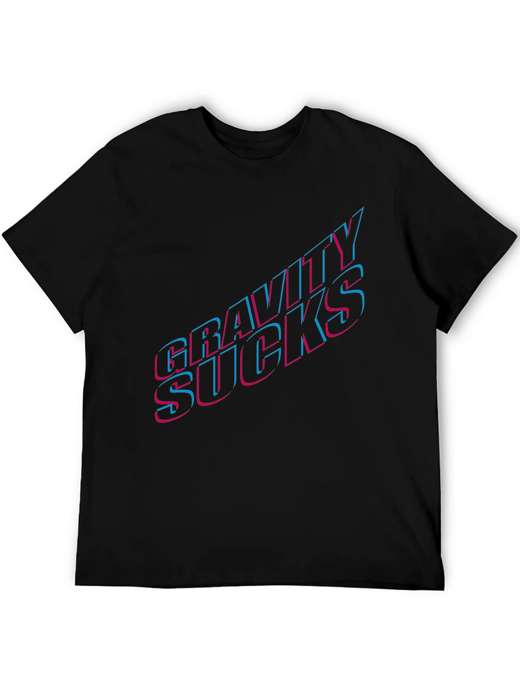 Gravity Sucks T-Shirt - Funny Graphic Tee