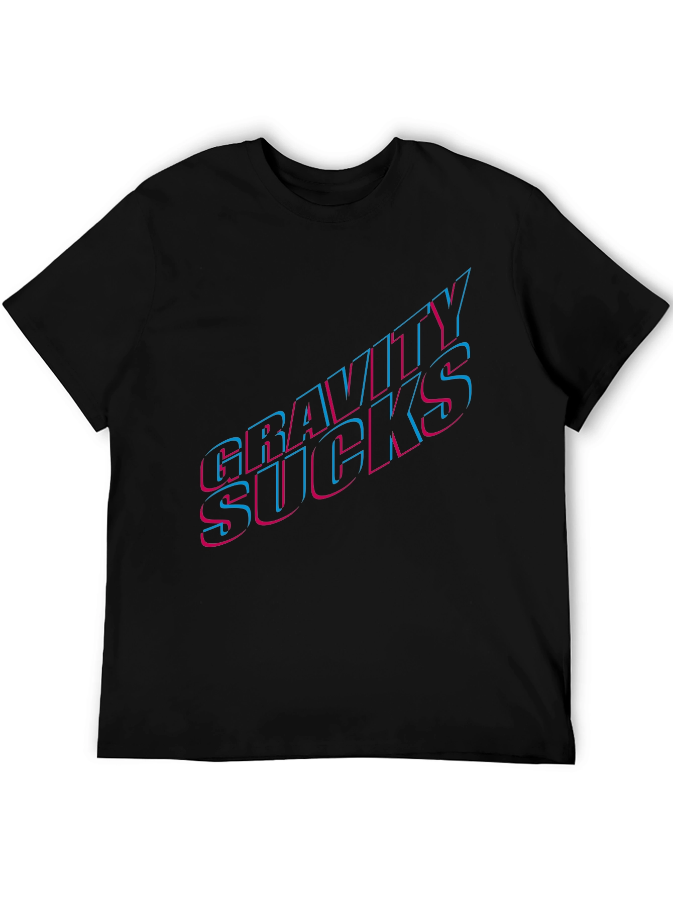 Gravity Sucks T-Shirt - Funny Graphic Tee