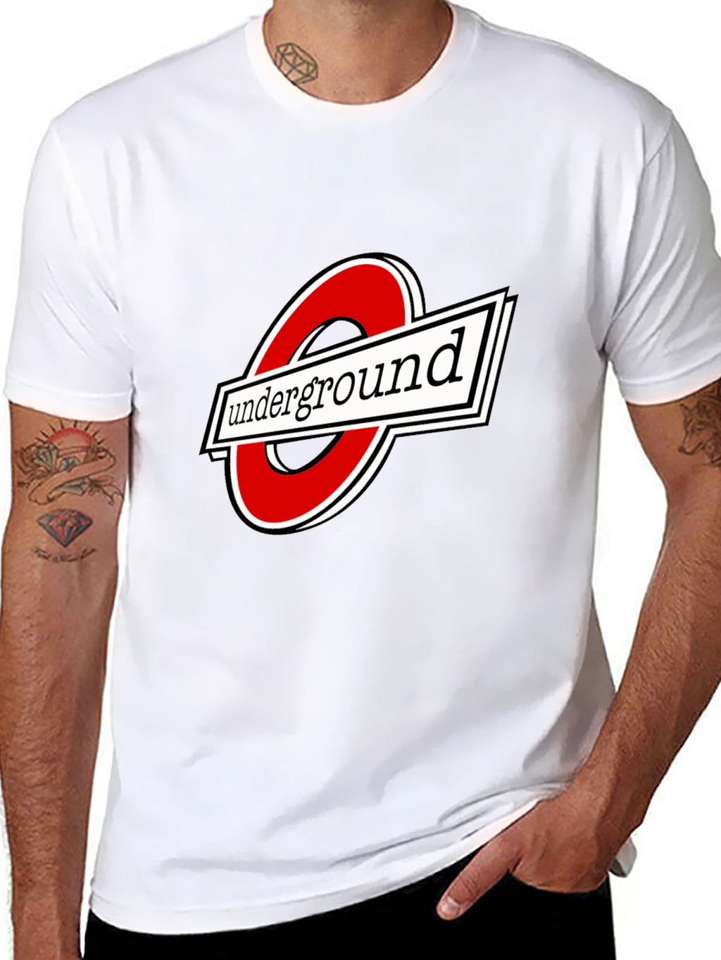Underground Logo Graphic T-Shirt
