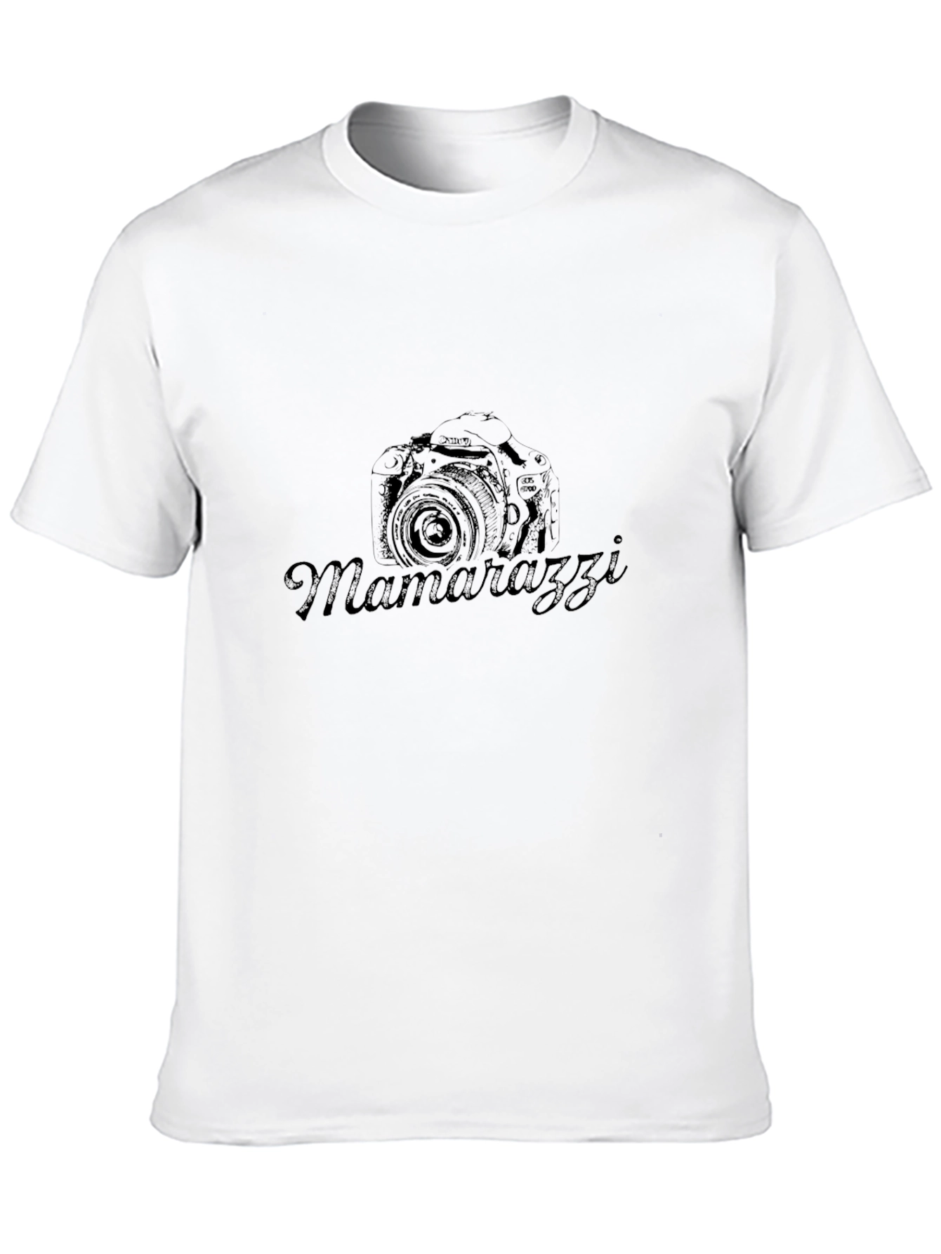Mamarazzi Camera Black T-Shirt