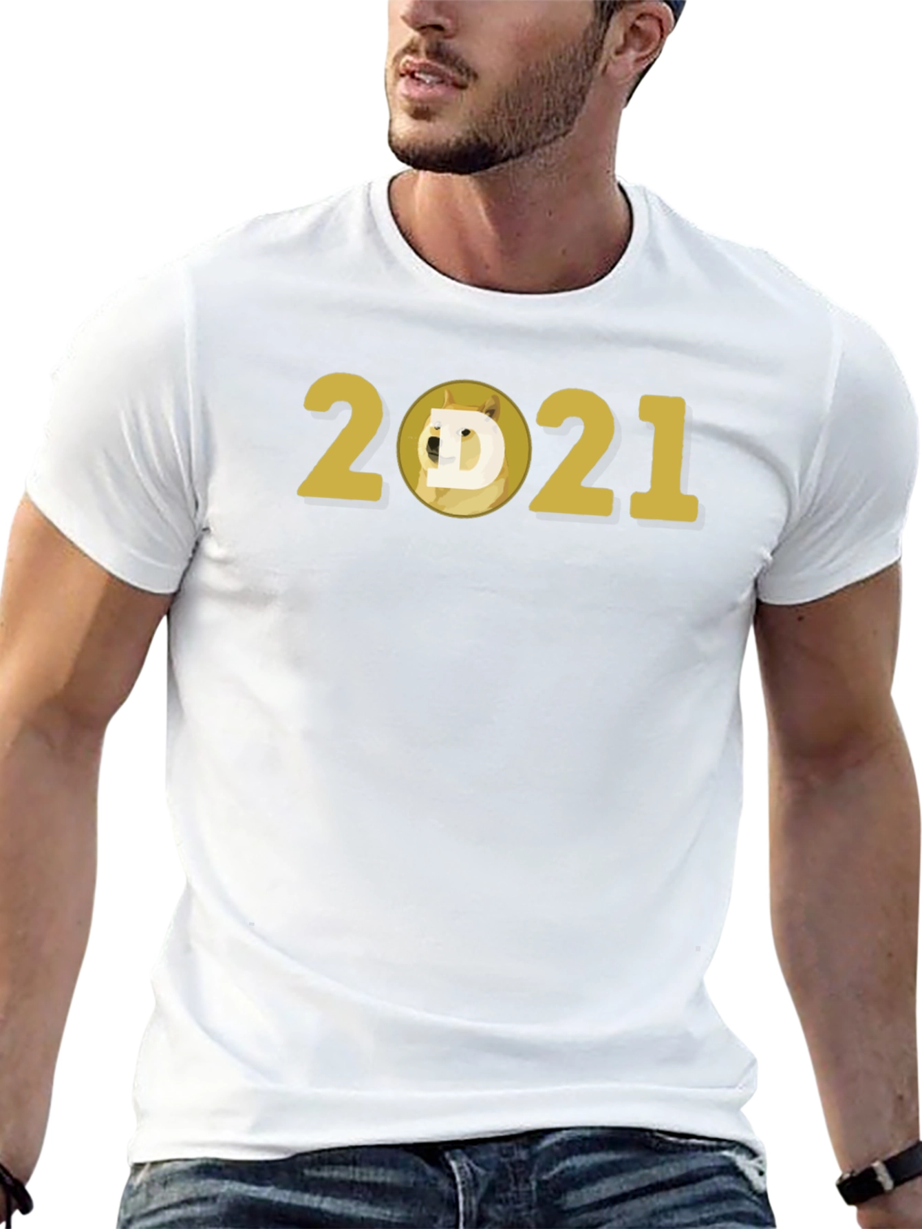 Doge 2021 Graphic Tee - Crypto Meme Shirt