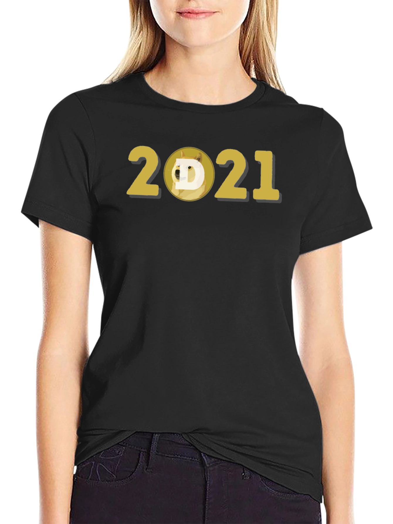 Doge 2021 Graphic Tee - Crypto Meme Shirt