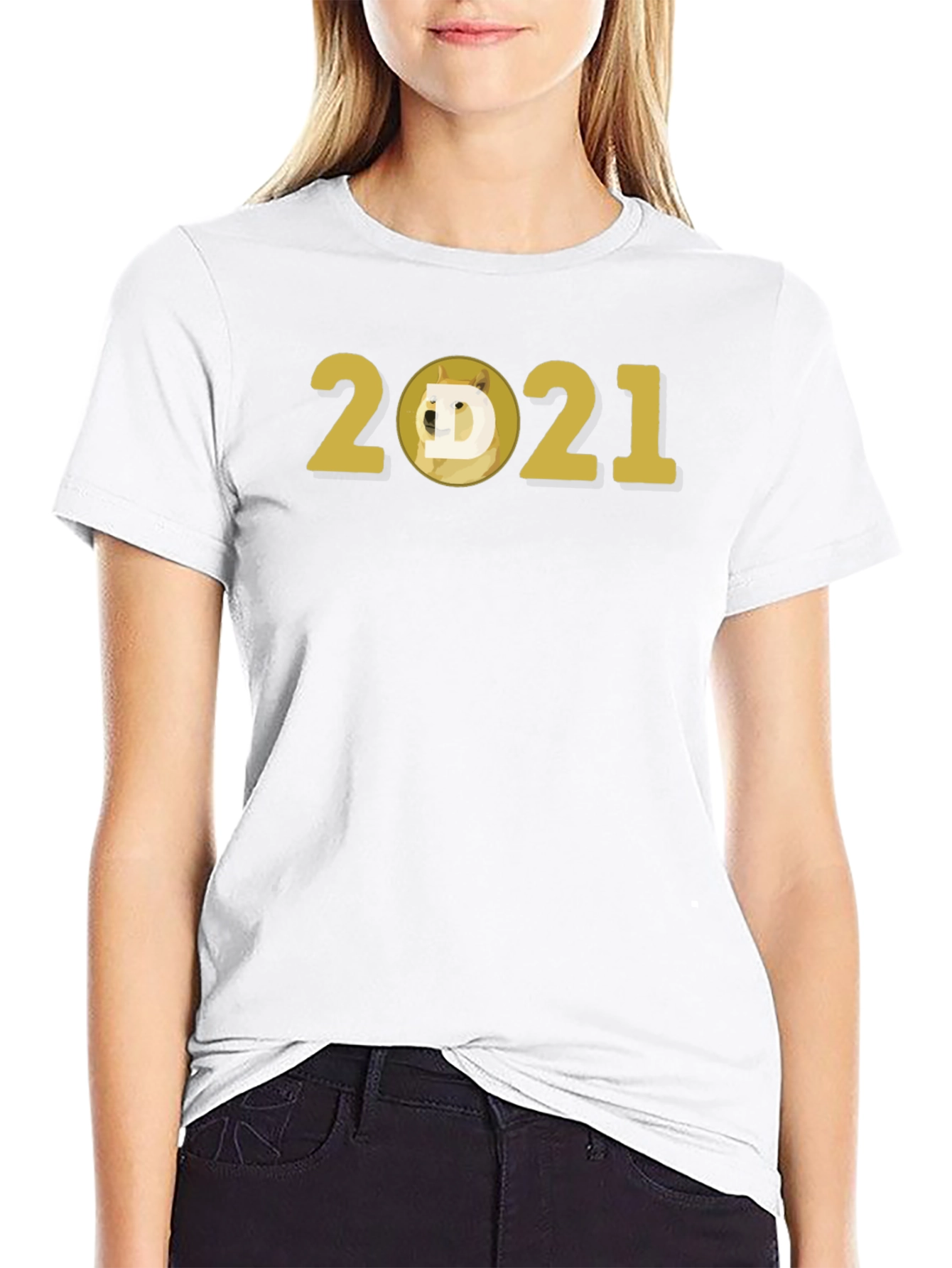 Doge 2021 Graphic Tee - Crypto Meme Shirt