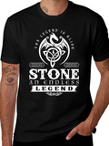 Stone Legend T-Shirt - Dragon Celtic Design
