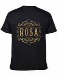 Personalized ROSA T-Shirt - Elegant Gold Design