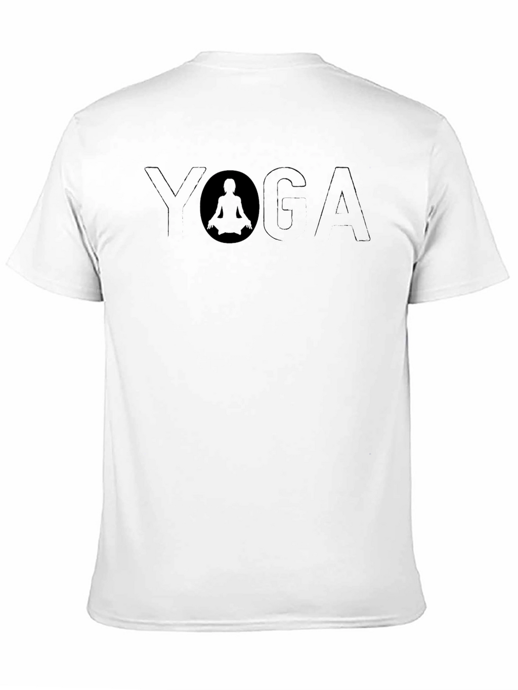 Yoga Graphic Black T-Shirt