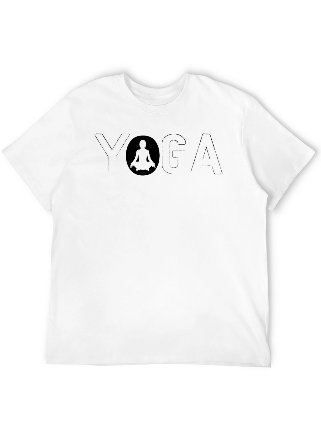Yoga Graphic Black T-Shirt