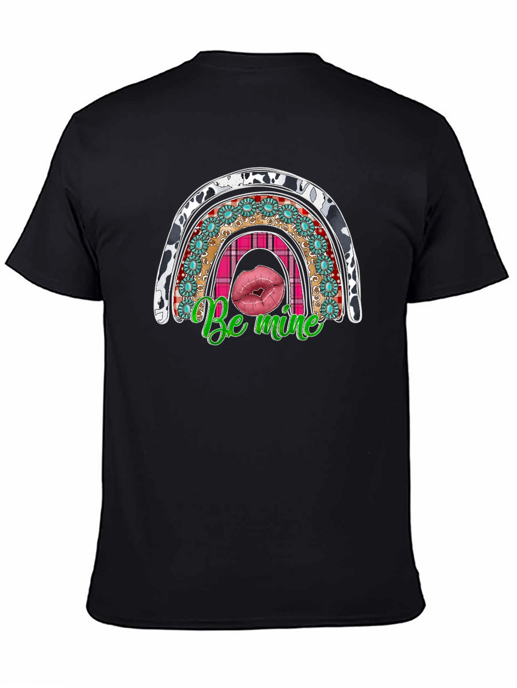 Be Mine Rainbow Valentines Day T-Shirt