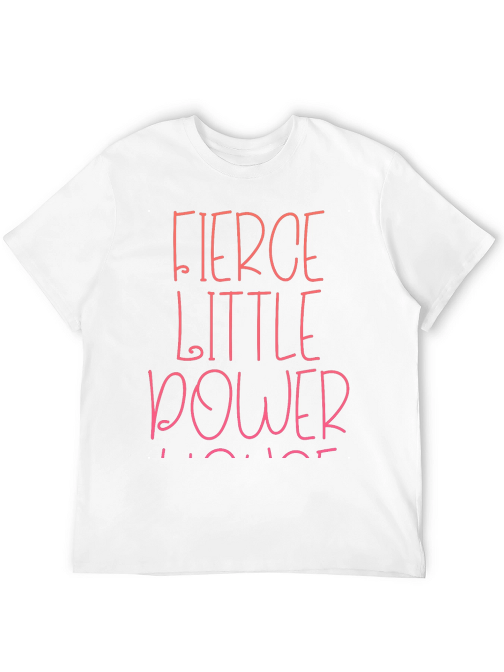 Fierce Little Power House Graphic Tee - Black