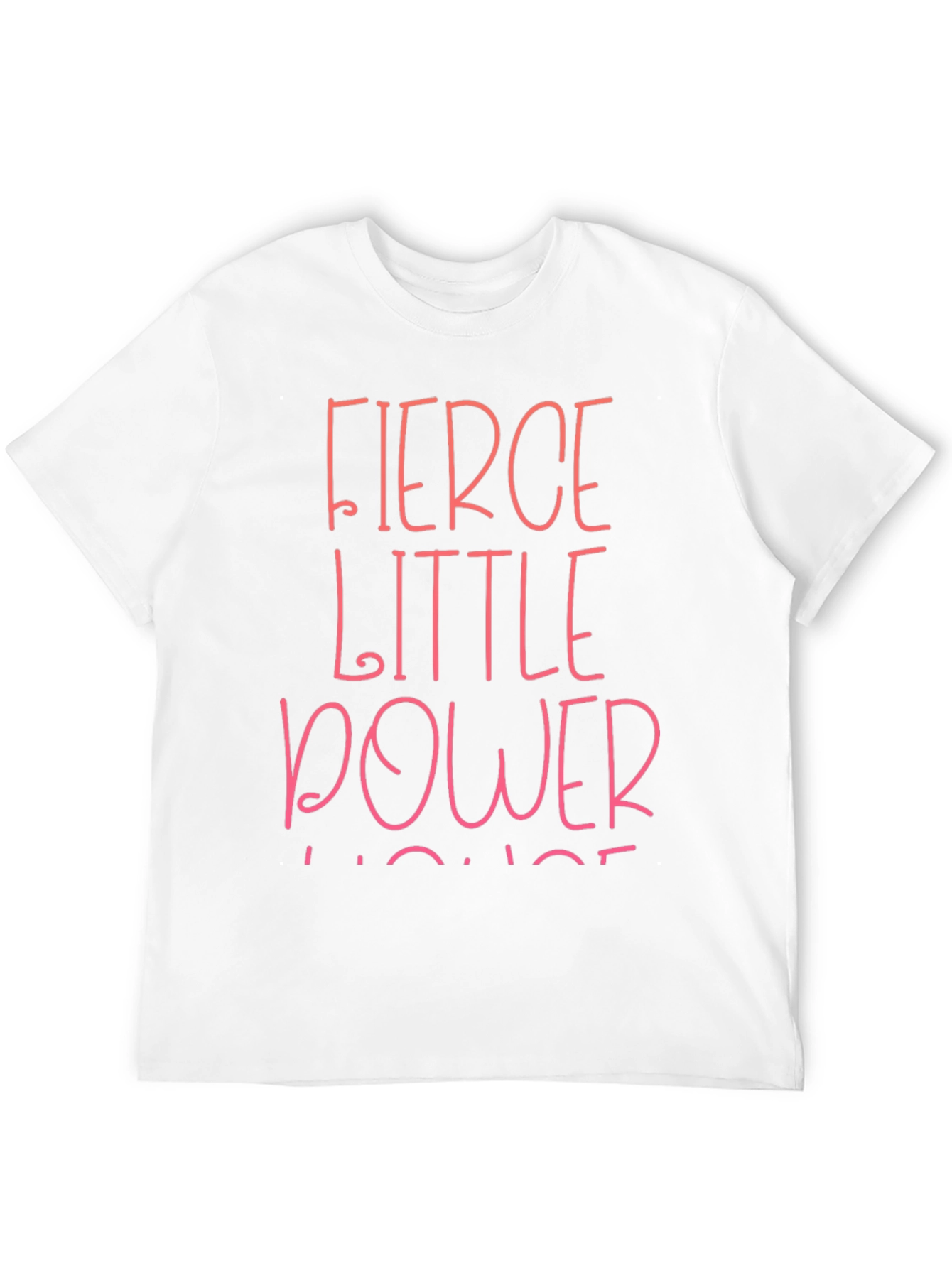 Fierce Little Power House Graphic Tee - Black
