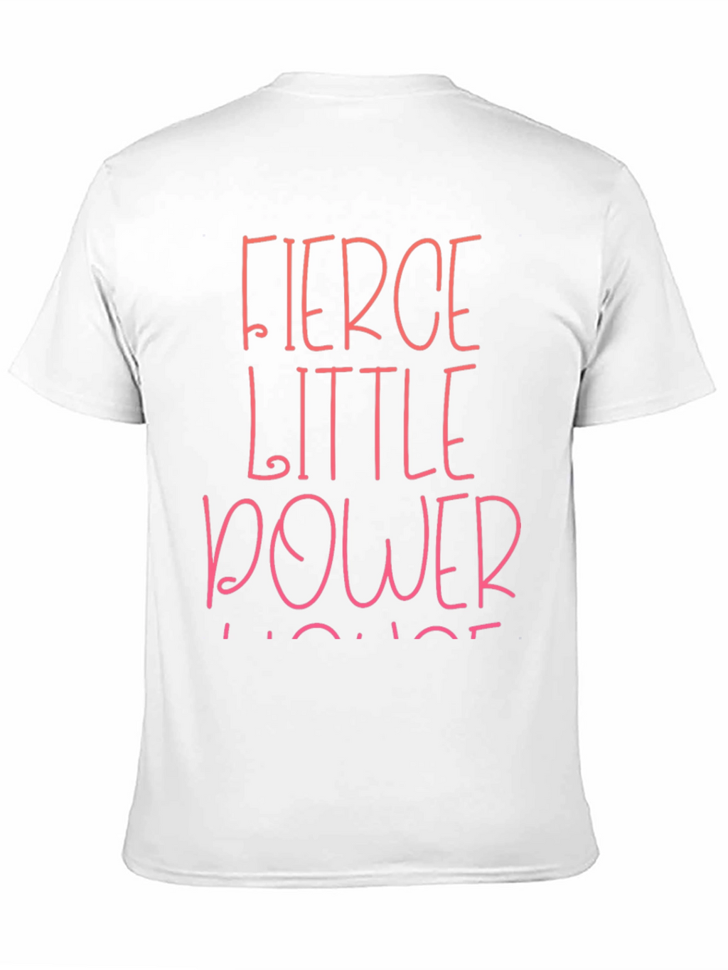 Fierce Little Power House Graphic Tee - Black