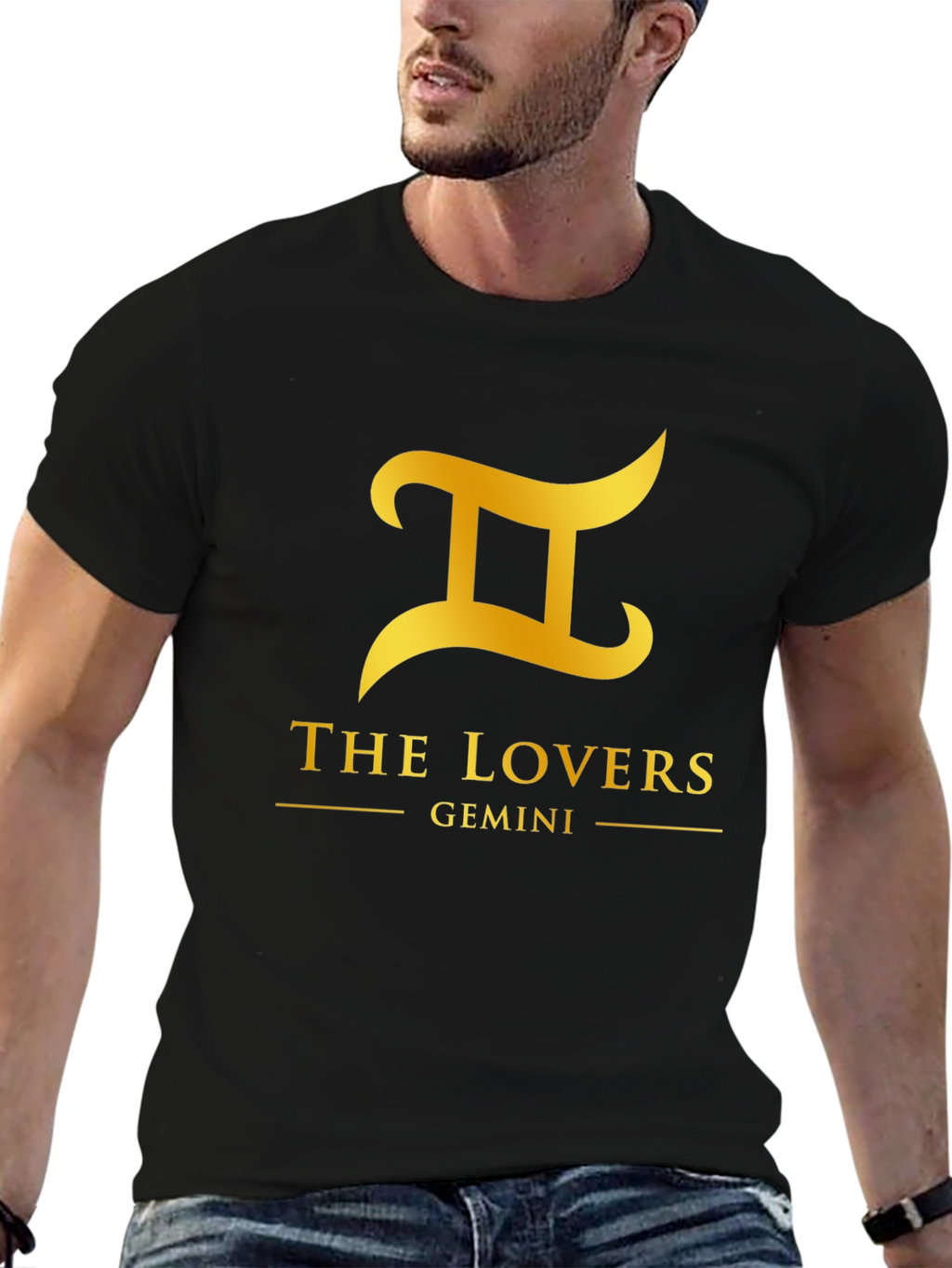 Gemini Lovers Zodiac Graphic Tee