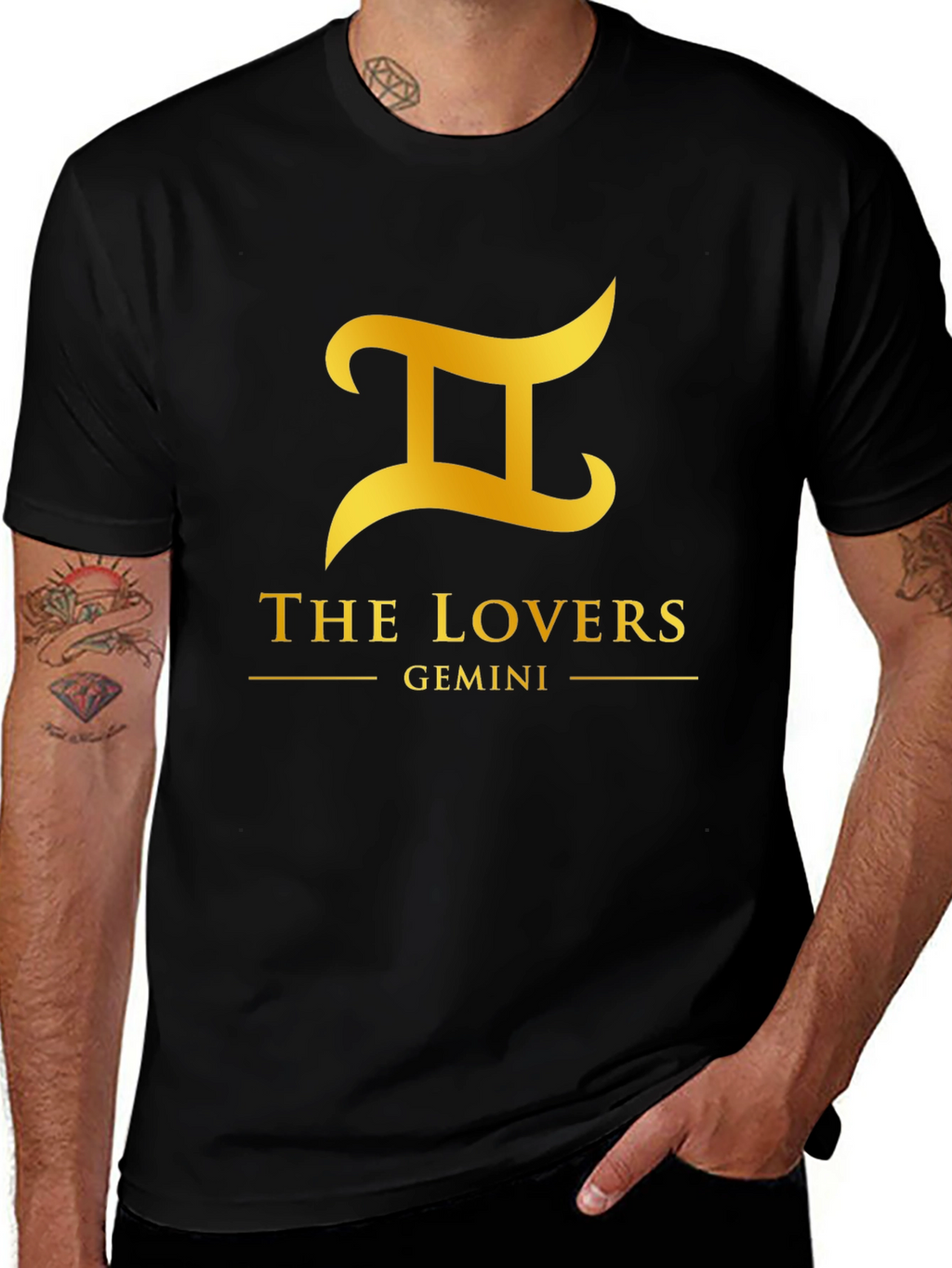 Gemini Lovers Zodiac Graphic Tee