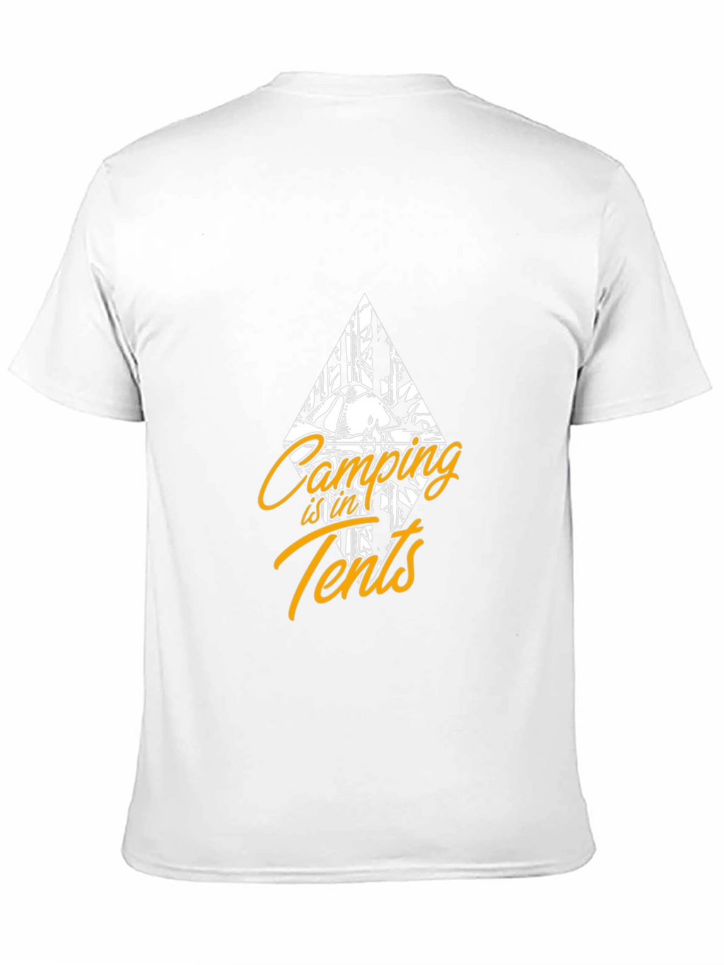 Camping in Tents Graphic Tee - Black