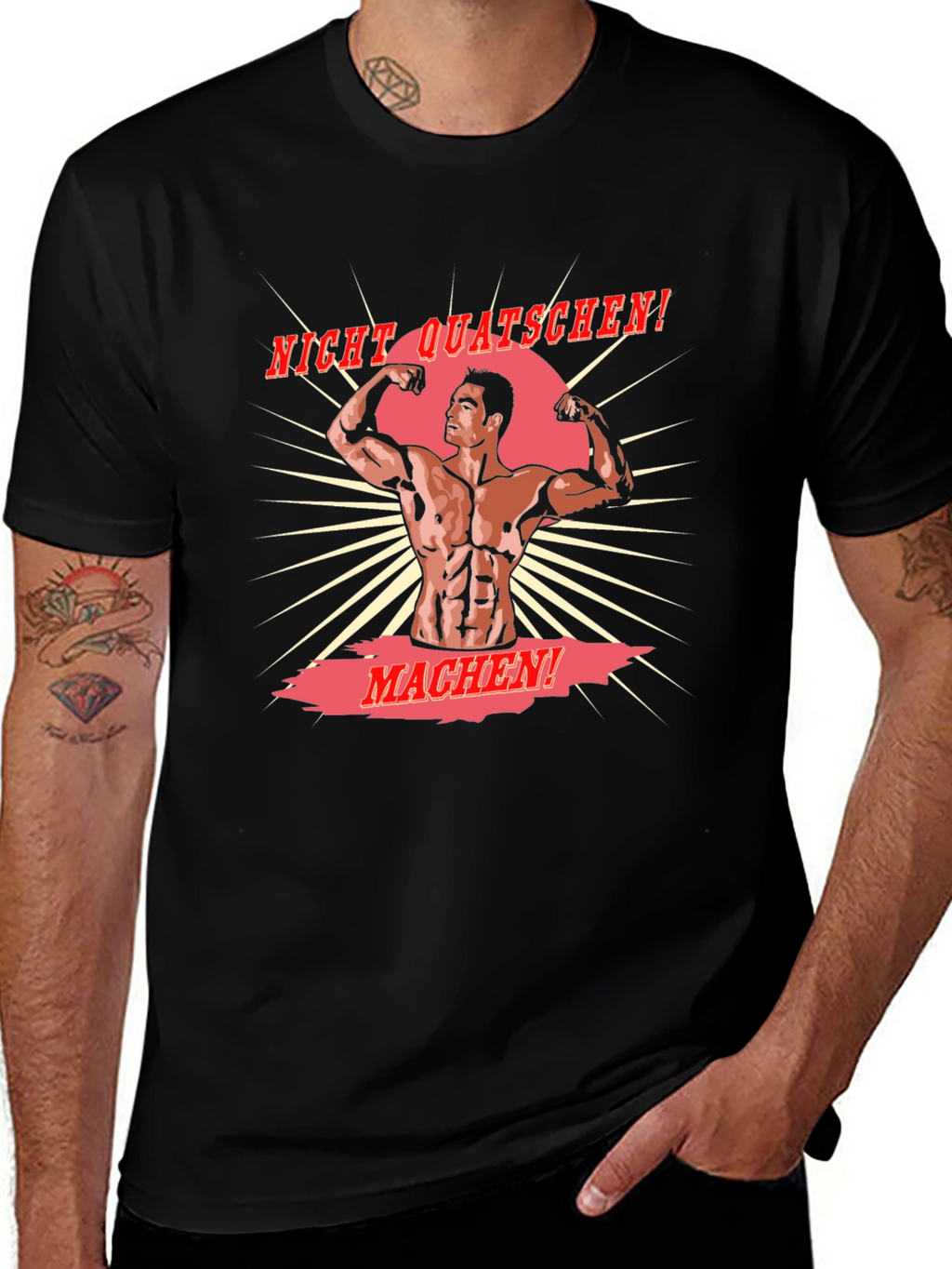 NIGHT QUATSCHEN! MACHEN! Graphic Tee