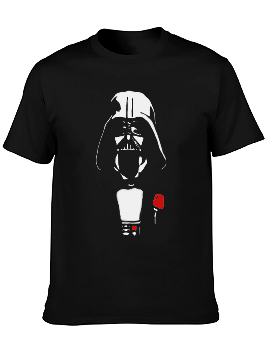Darth Vader Godfather Mashup T-Shirt - Black