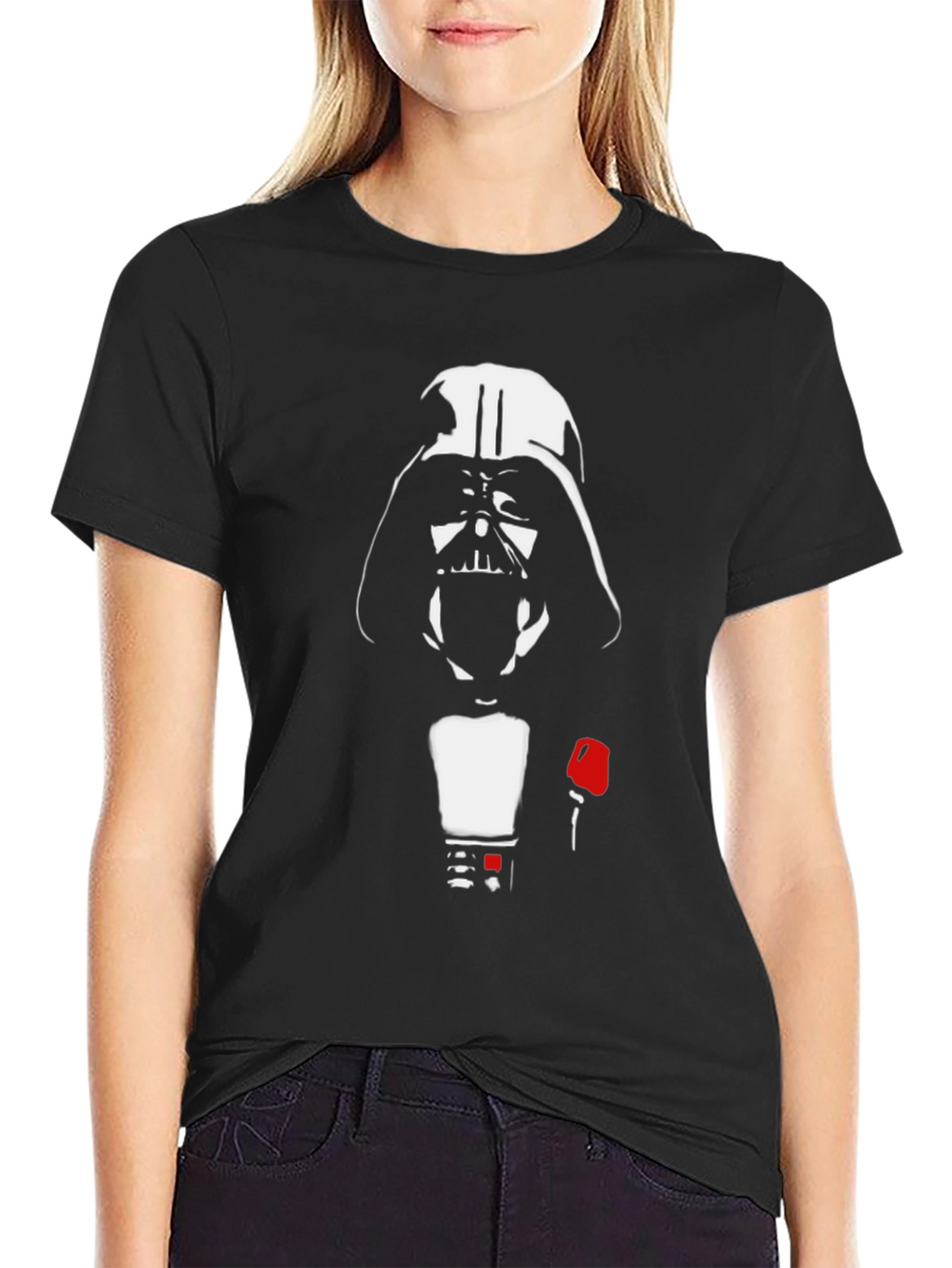 Darth Vader Godfather Mashup T-Shirt - Black