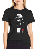 Darth Vader Godfather Mashup T-Shirt - Black