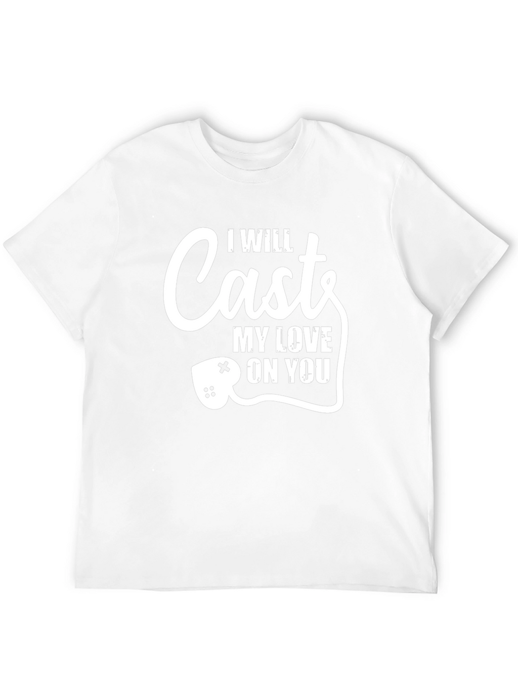I Will Cast My Love On You Black T-Shirt