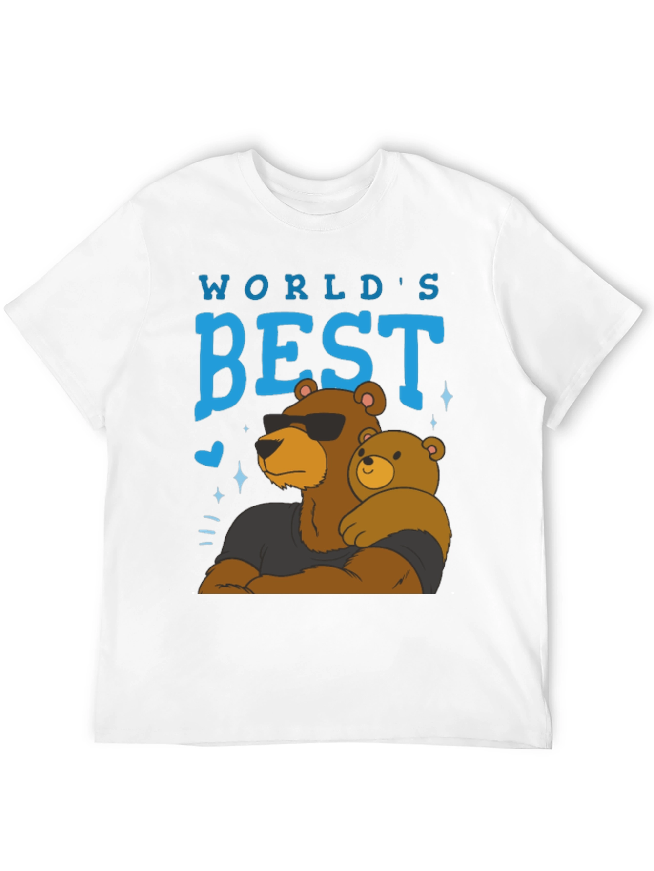 Worlds Best Dad Bear T-Shirt