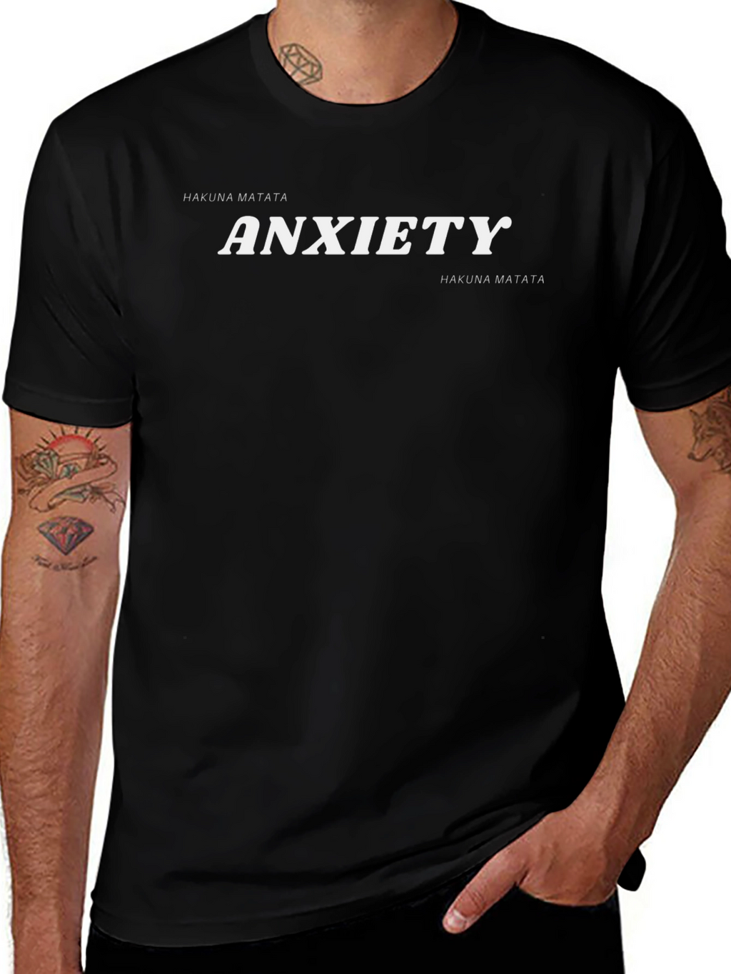 Anxiety Hakuna Matata Graphic Tee
