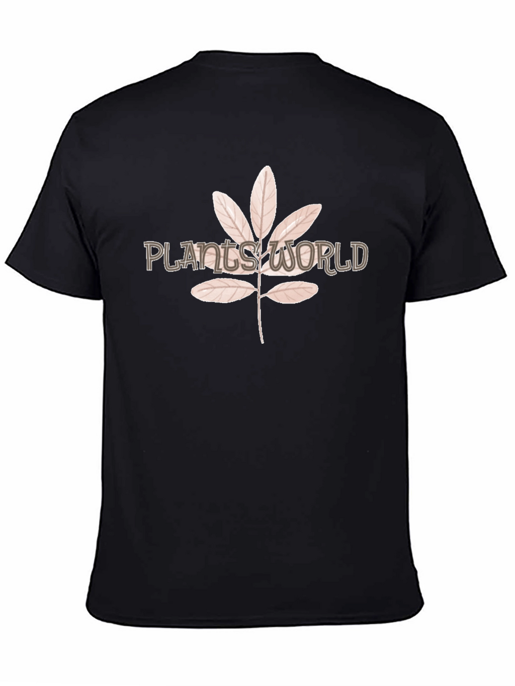Plants World T-Shirt - Nature Inspired Tee