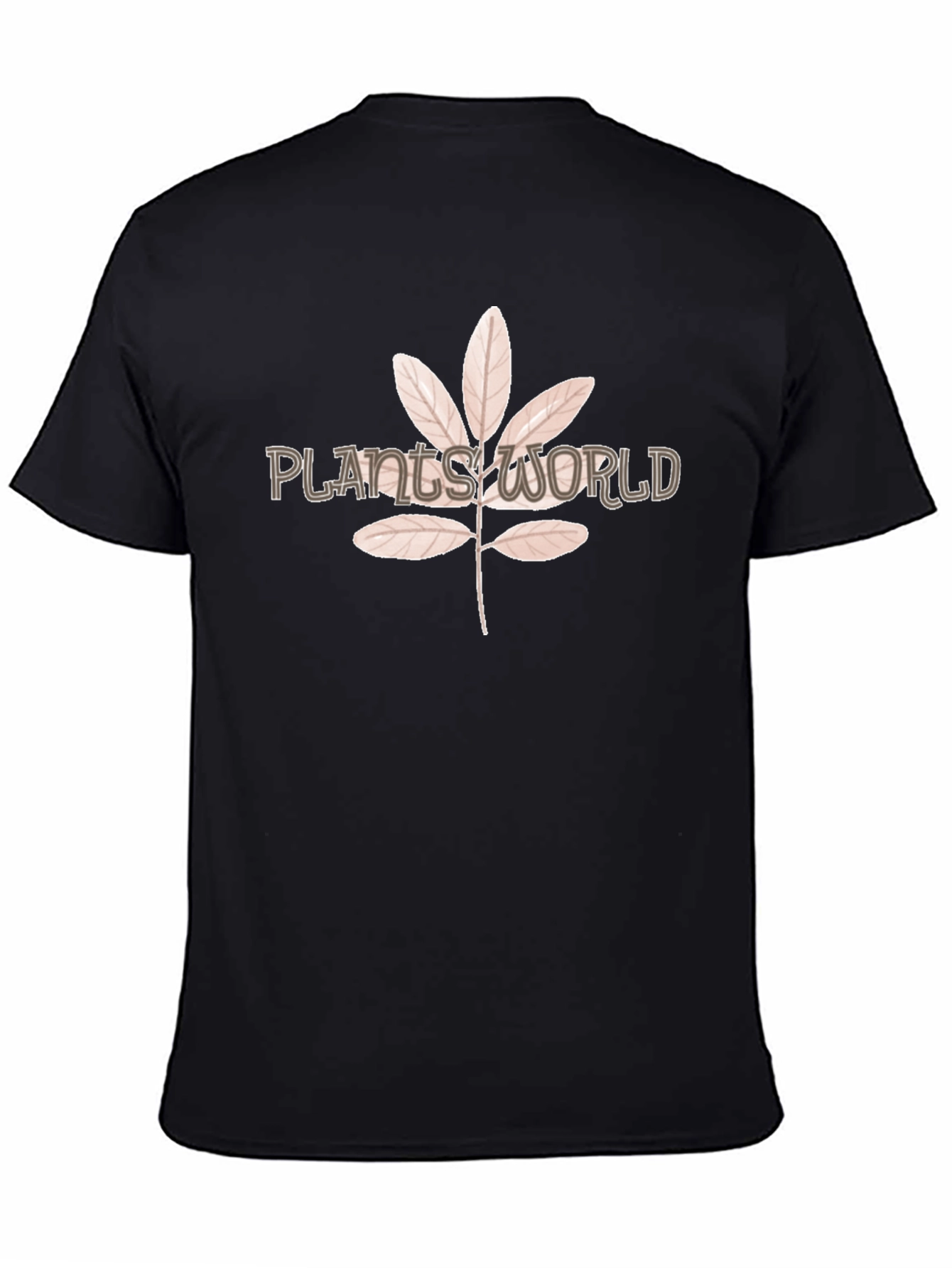 Plants World T-Shirt - Nature Inspired Tee