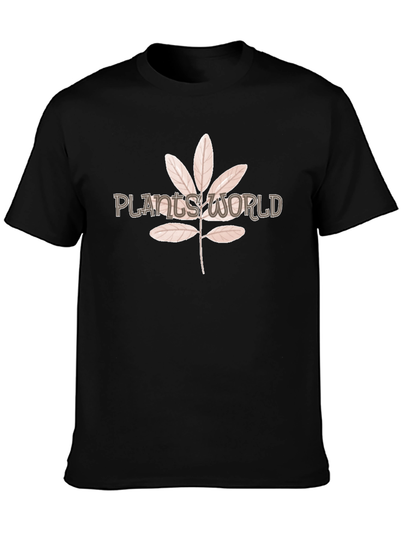 Plants World T-Shirt - Nature Inspired Tee