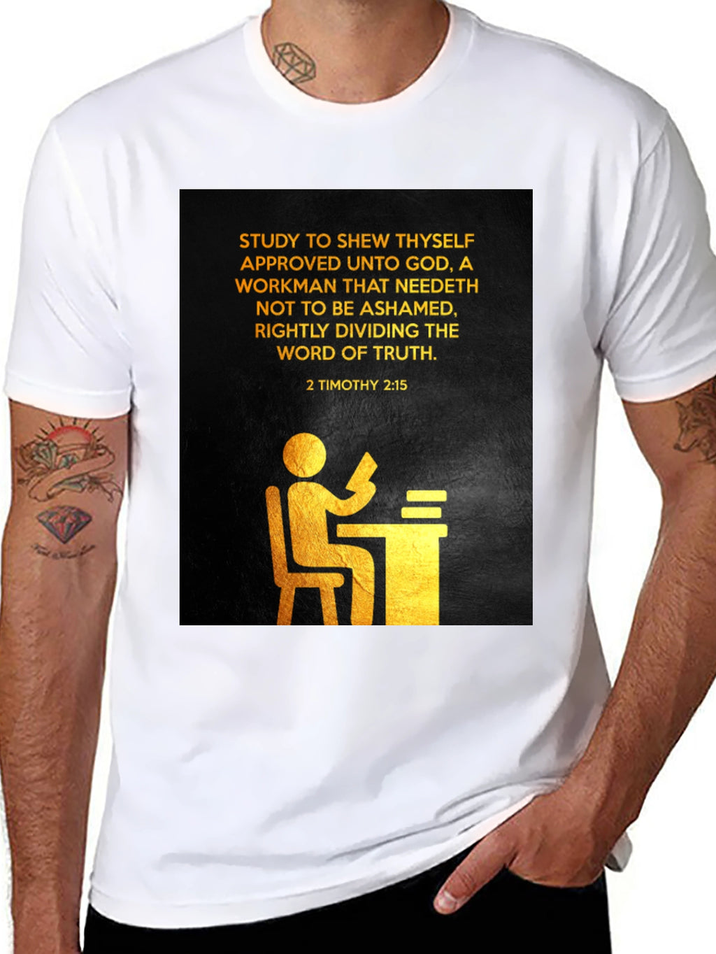 Study to Shew Thyself Christian T-Shirt