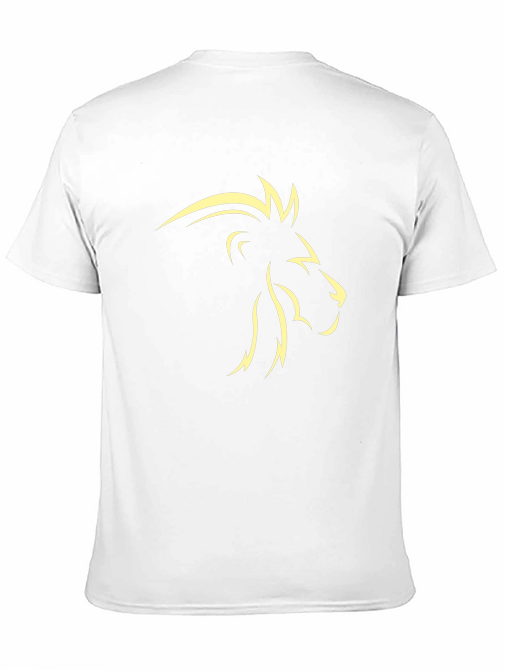 Lion Graphic Tee - Stylish Mens Black T-Shirt