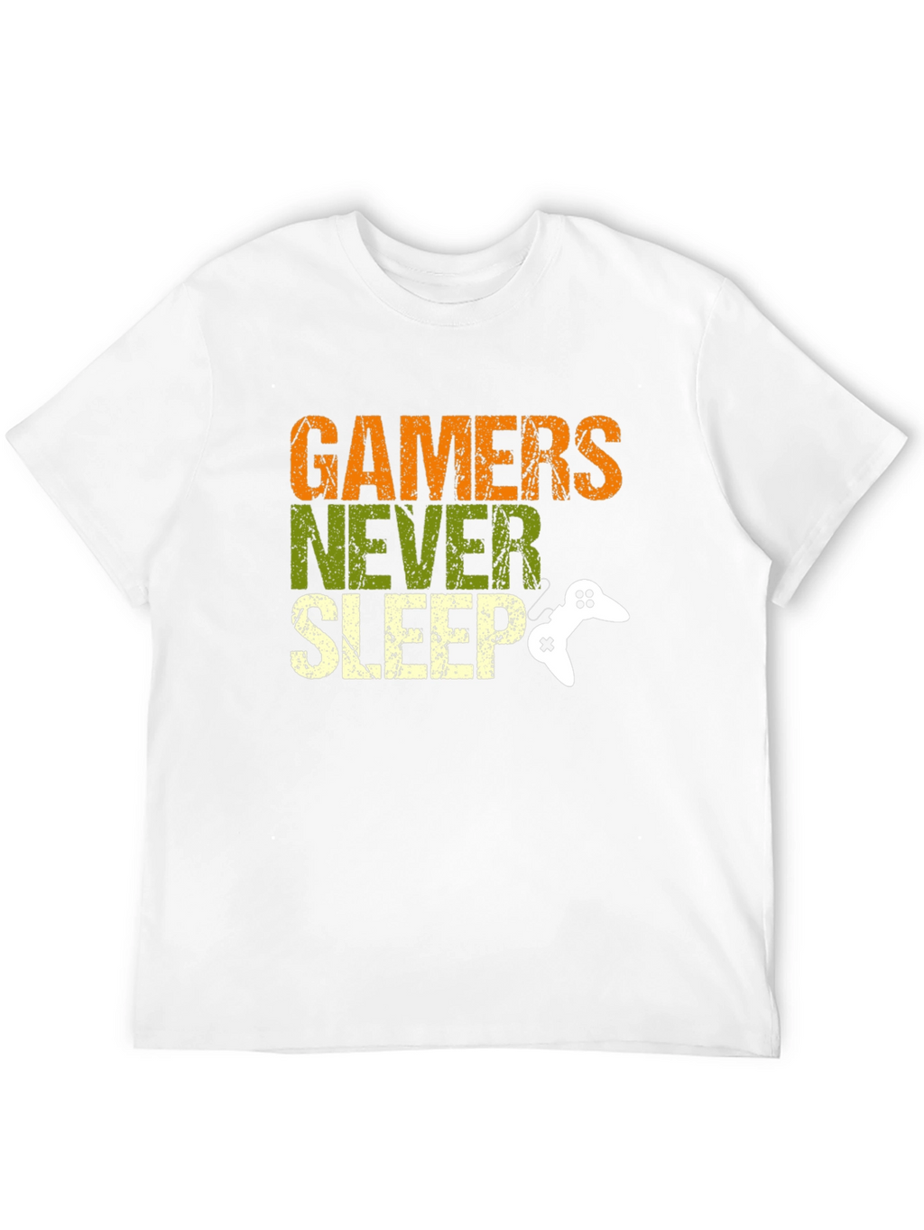 Gamers Never Sleep Graphic T-Shirt